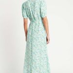 Faithfull the Brand Green Floral Midi Dress Photo 3