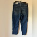 American Eagle Curvy Mom Jeans Size 10/30W Short NWT Dark Wash Stretch Denim Photo 4