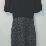 Rebecca Taylor sz 2 Cheetah Print Sheath Dress Photo 6