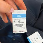 J. McLaughlin ‎ Hastings Pants 4 NWT $178 Skinny Button Sailor Black Solid Stretch Photo 5