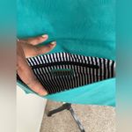 Miztigue Green Crossbody Bag With Linear quilting. Envelope Evening Bag Green Photo 4