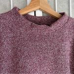 Woolly Threads NWT  long sleeve sweater in Heather maroon reverse loop Large Photo 3