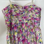 Yumi Kim  NWT Strapless Floral Silk Dress Size Medium Photo 3