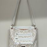 Stone Mountain Accessories Cream and White Crossbody Bag NWOT Photo 0