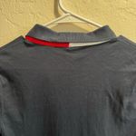 Tommy Hilfiger navy and white polo shirt Photo 5