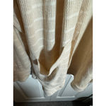 Cuddl Duds  Cardigan XL Beige White Striped Photo 4