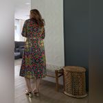 BODEN Fiesta and Orchid Kaftan Midi | Maximalist Style Size 8 Photo 2