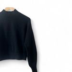 & Other Stories & Other Stories mock neck sweater in black Photo 3