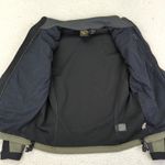 Mountain Hardwear  Womens Gore‎ Windstopper Jacket Full Zip Olive Black Size 8 Photo 5