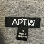 Apt. 9 NWT!  Sz 8 Fantastic Gray Blazer Wonderful Soft Cotton Blend Material Photo 5