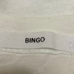 Bingo Women's White Multicolor Crewneck Short Sleeve Graphic Tee T shirt Top S Photo 3