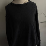 We The Free Black rib Long Sleeve Casual Crew Neck Top Women's XS Photo 0