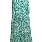 Luxology  Green White Floral Dress XL Spring Easter St. Patrick’s Day Vacation Photo 0