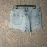 Old Navy Women Size 10 High Rise NWT O.G Straight blue cut off denim shorts Photo 2