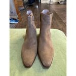 Cole Haan NAIA Women's Modern Ankle Boot Suede Brown Carmel Size 8.5 Photo 3