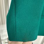 Vintage Collarless Women's Blazer, Size 14 Green Photo 5
