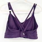 All In Motion Womens Fitness Active Crisscross Strappy Back Sports Bra XL Purple Photo 6