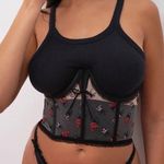 For Love & Lemons Rosie Bow Corset Top Photo 1