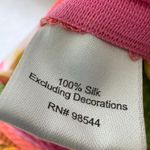 Anthropologie Anthro Beth Bowley Silk Colorful Midi A-line size 6 Flirty Photo 5