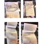 Disney Tinkerbell Scrub Top Medium Blue Butterflies RN Nurse Vet Tech C… Photo 10