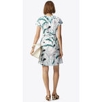 Tory Burch Printed Cotton Shirtdress in ivory desert bloom Photo 1
