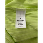 Ophelia Roe lime green ribbed puff shoulder long sleeve top size M NWT Size M Photo 6