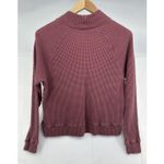 The North Face  Women's Long Sleeve Mock Neck Chabot Size Large Mauve Color Photo 3