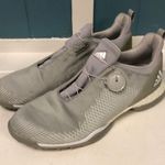 Adidas  Forgefiber Boa Golf Shoes Sporty Women’s sz 8 Grass Shoes Boost Sole Gray Photo 0