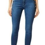 J Brand  Button Waist Blue Denim Skinny Ankle Zion Jeans Women's Size 26 Photo 0