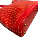 Dooney & Bourke Made in USA Vintage Red Leather Cabrio Hobo w/ Brass Hangtag COA Photo 13