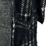 Black Tape Plus SZ X Eyelash Cardigan Open Front Long Sleeve Pockets Stretch New Photo 1