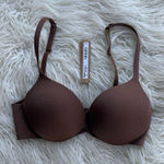 SKIMS  Ultimate Push up Plunge Bra Jasper Size 30D Photo 0