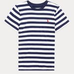 Ralph Lauren  Women's Slim Fit Striped Rib-Knit Cotton Crew Neck T-Shirt Photo 0