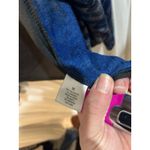 Dress Barn ‎ Blue Abstract Print Open Front Cardigan Blazer Jacket Medium Photo 3