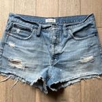 Madewell  Relaxed Denim Distressed Jean Shorts Photo 0