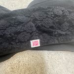 Victoria's Secret Victoria’s Secret Pink Bandeau Bra Top Black Lace Large Photo 5