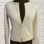 Quince Cashmere Cardigan Sweater Cream Luxury Soft Knit Minimalist Chic S Photo 0