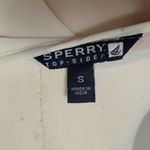 Sperry ivory sheer beaded peasant blouse size small Photo 6