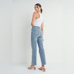 Just Black NWT  Denim The Everything Straight Jean Medium Wash Photo 1