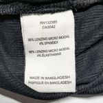 A pea in the pod x Grey Slate Getaway Maternity Bodysuit Womens Large Deep Black Photo 4