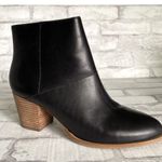 Madewell  The Rosie Heeled Side Zipper Ankle Boot in Leather Sz 8.5 Photo 1