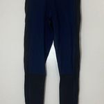 Stella McCartney Navy black colorblock 7/8 workout leggings size small Photo 0