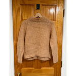 Handmade in Italy Mohair Wool Sweater Cable Knit Balloon Sleeve M/L Size M Photo 2