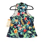 Gottex Golf & Tennis Ladies Botanical Sleeveless Polo Shirt Photo 3