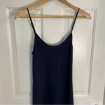 Leimere Navy Blue Cashmere Hampton Maxi Dress Size Medium dark academia preppy Photo 3