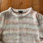 Wild Fable light pink marbled two toned speckled sweater Photo 1