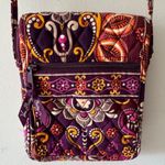 Vera Bradley  Hipster ID Holder Safari Sunset Pink & Gold Small Purse Photo 0