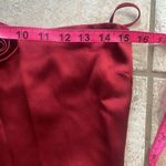 Reformation Frankie Rosette Silk Maxi Dress Red Photo 13