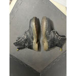 Dr. Martens Pascal Black Leather Lace Up Combat Boots Women 7 Grunge Emo Rave Photo 2