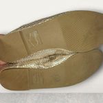 Kaari Blue EUC Carly Gold Perforated Ballet Flats Size 9M Photo 7